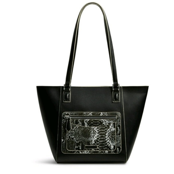 Vera Bradley Handbags - NWT Vera Bradley Black Small Ella Tote